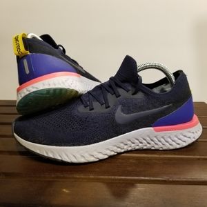 Nike Epic React Flyknit College Navy 9